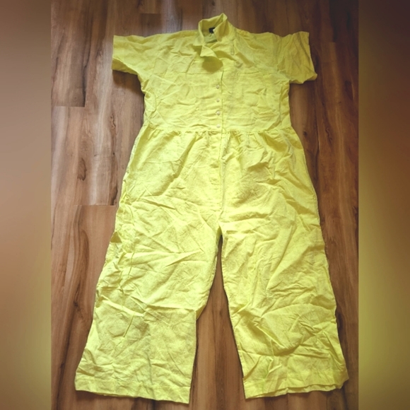 Ilana Kohn Pants - NWOT Ilana Kohn Mapes Jumpsuit in Key Lime (Sz S)